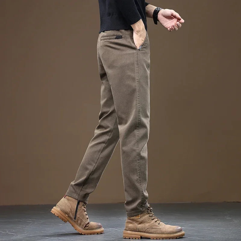 Sevanno | Men’s Casual Straight-Leg Trousers
