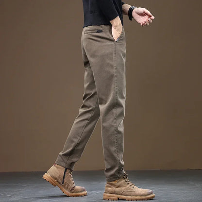 Sevanno | Men’s Casual Straight-Leg Trousers