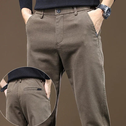 Sevanno | Men’s Casual Straight-Leg Trousers