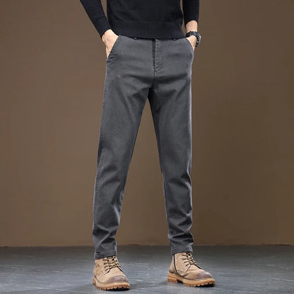 Sevanno | Men’s Casual Straight-Leg Trousers