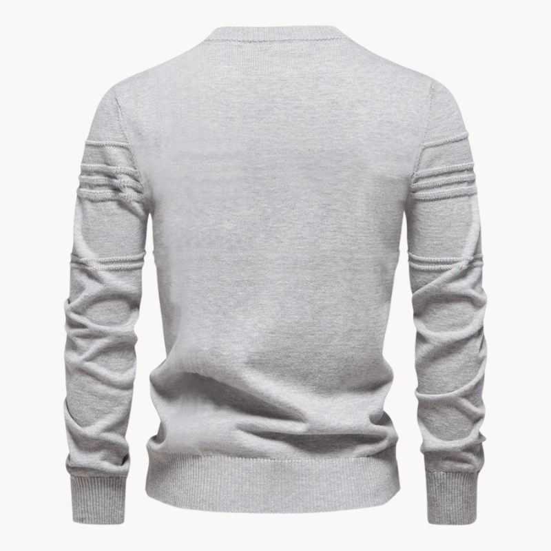 Sevanno | Elegant Men’s Sweater with Plaid Design