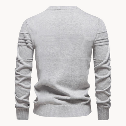 Sevanno | Elegant Men’s Sweater with Plaid Design