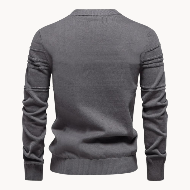 Sevanno | Elegant Men’s Sweater with Plaid Design
