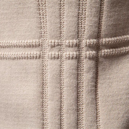 Sevanno | Elegant Men’s Sweater with Plaid Design