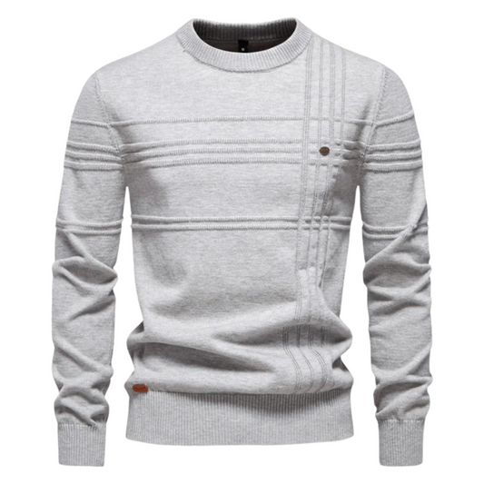 Sevanno | Elegant Men’s Sweater with Plaid Design