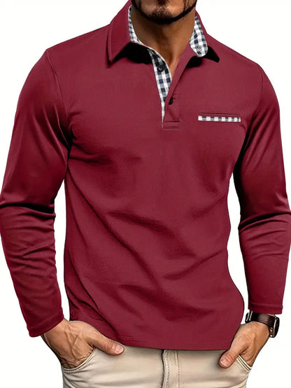 Sevanno | Men's Long-Sleeve Polo