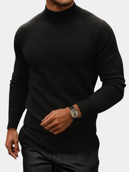 Sevanno | Men’s Wool Collar Sweater