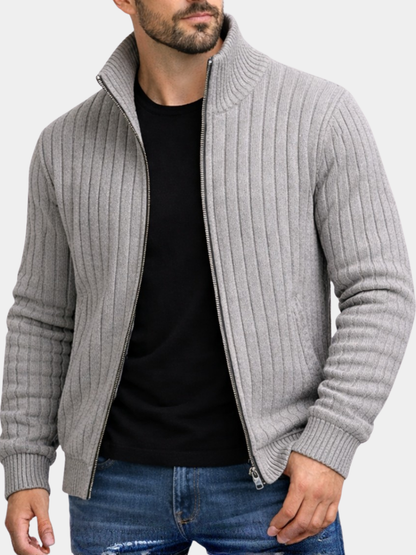 Sevanno | Classic Elegant Zip Cardigan