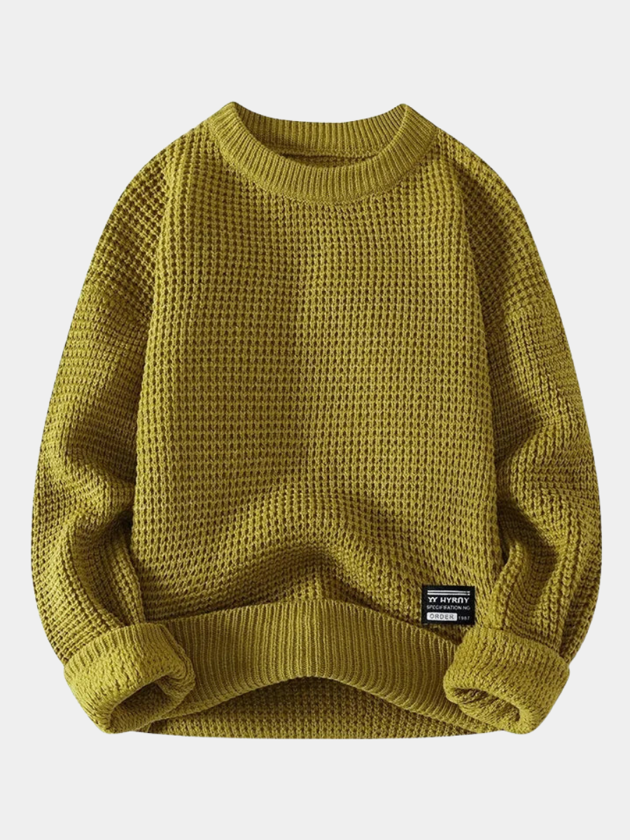 Sevanno | Premium Honeycomb-Knit Sweater