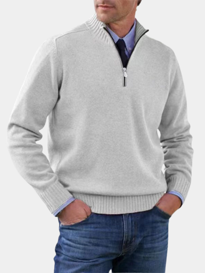 Sevanno | Elegant Men’s Half-Zip Sweater