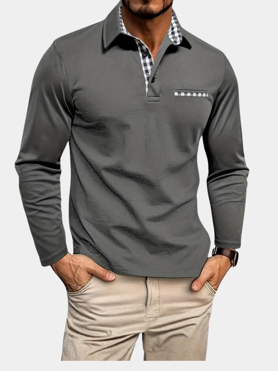 Sevanno | Men's Long-Sleeve Polo