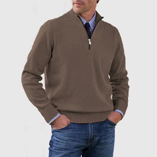 Sevanno | Elegant Men’s Half-Zip Sweater