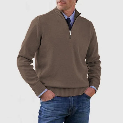 Sevanno | Elegant Men’s Half-Zip Sweater