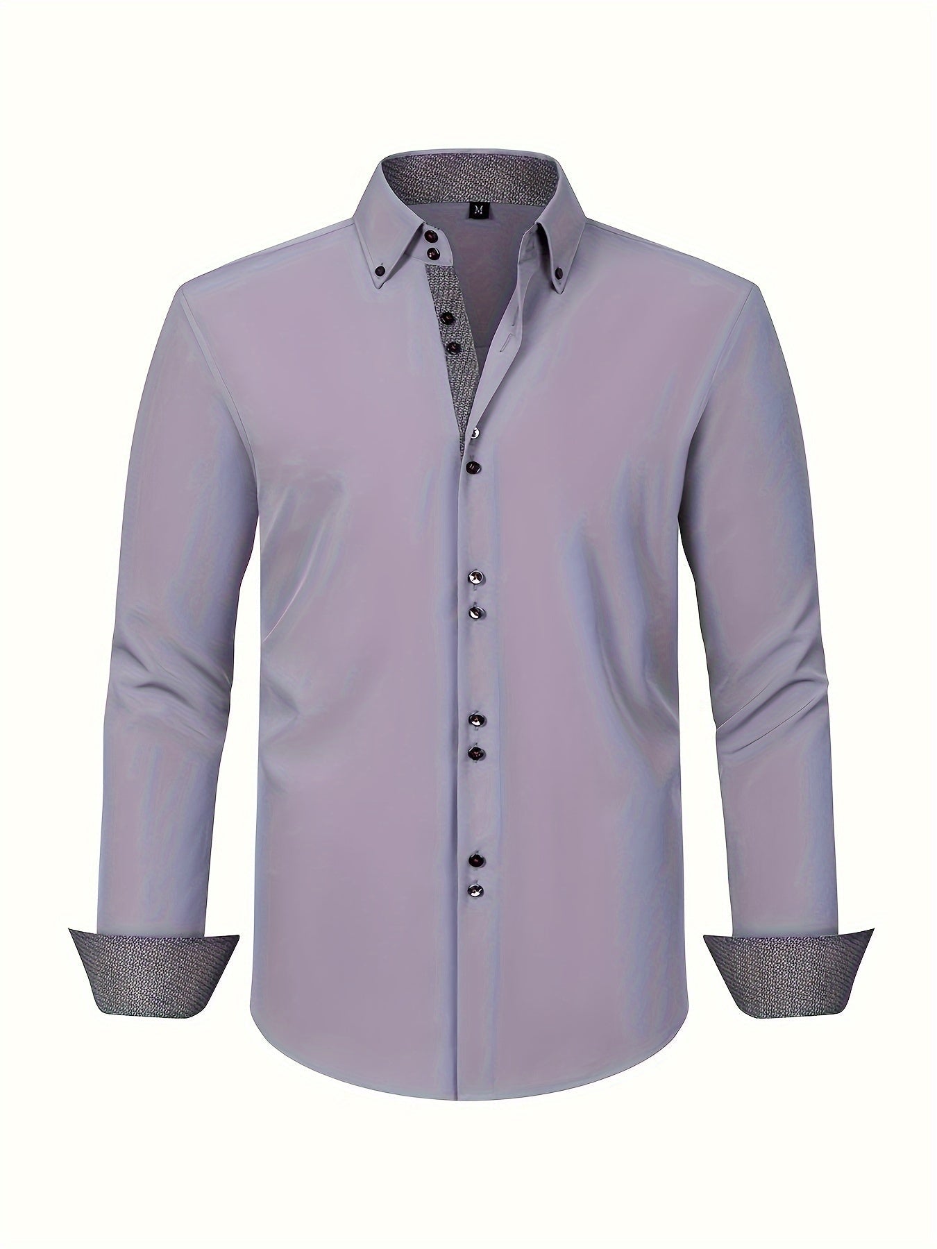 Alberto | Lightweight Elegant Shirt with Contrast Details