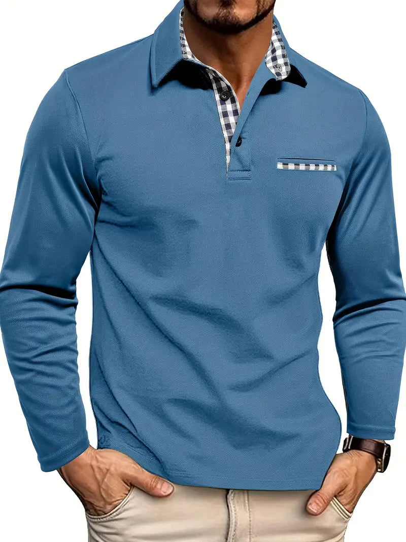 Sevanno | Men's Long-Sleeve Polo