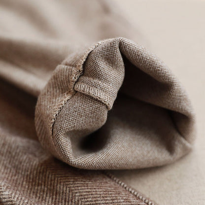 Tailored Pure Wool Elegant Trousers