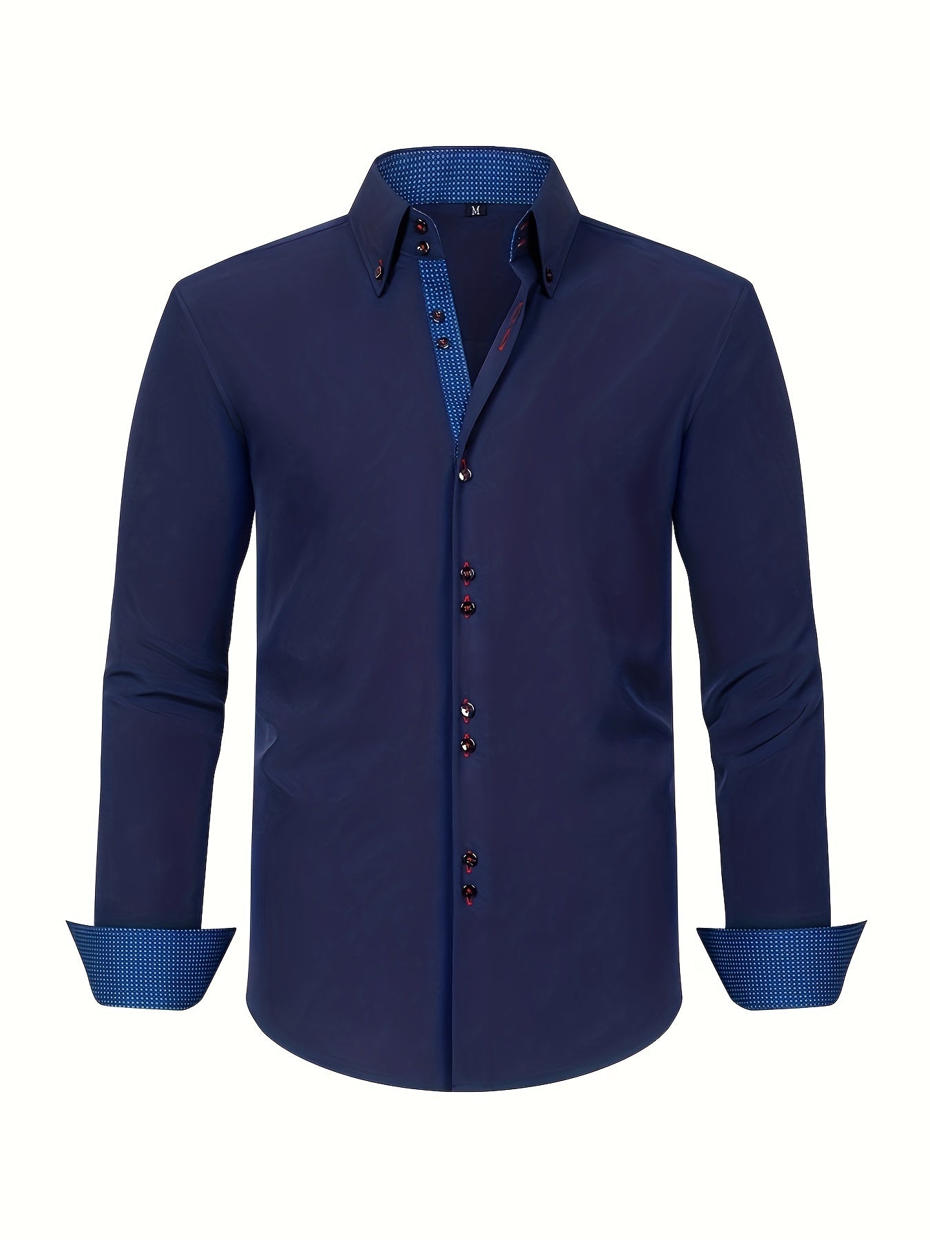 Alberto | Lightweight Elegant Shirt with Contrast Details