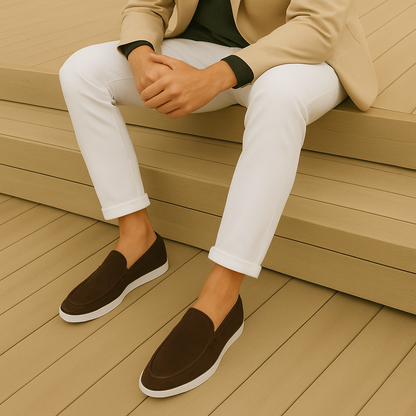 Sevanno | Elegant Suede Loafers