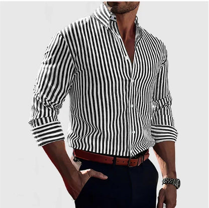 Sevanno | Bold Striped Shirt