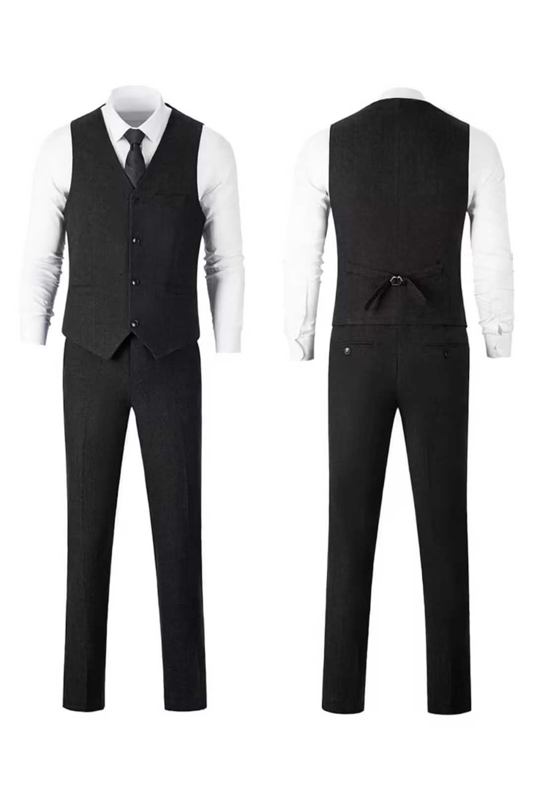 Sevanno | Men’s Herringbone Suit