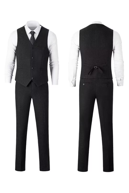 Sevanno | Men’s Herringbone Suit
