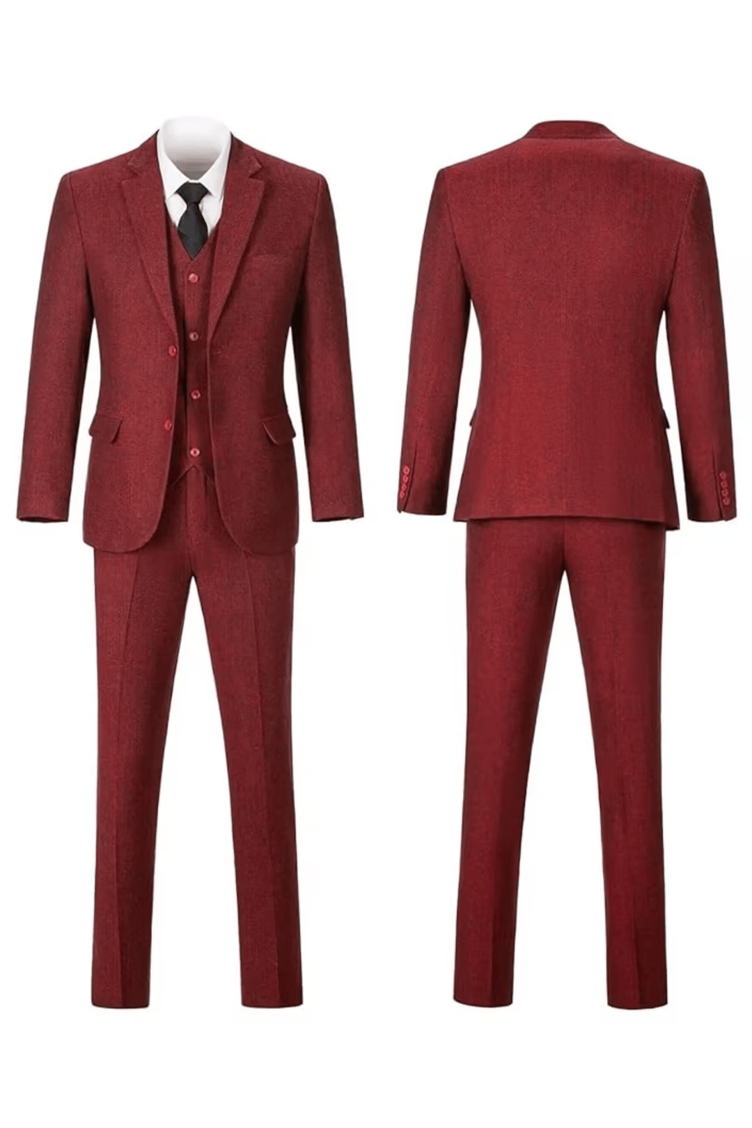 Sevanno | Men’s Herringbone Suit