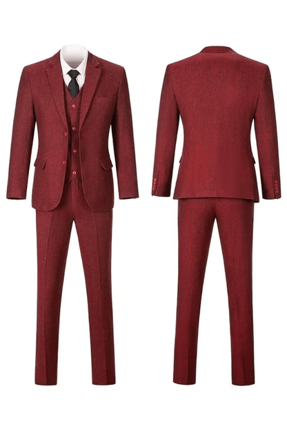 Sevanno | Men’s Herringbone Suit