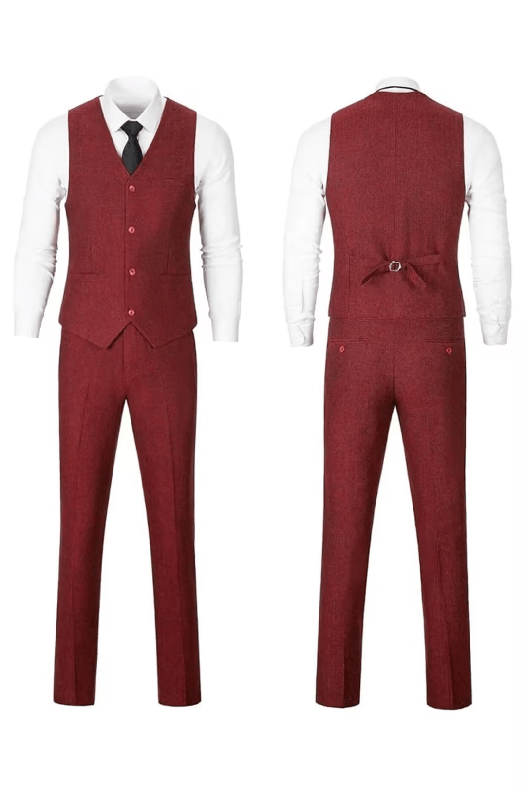 Sevanno | Men’s Herringbone Suit