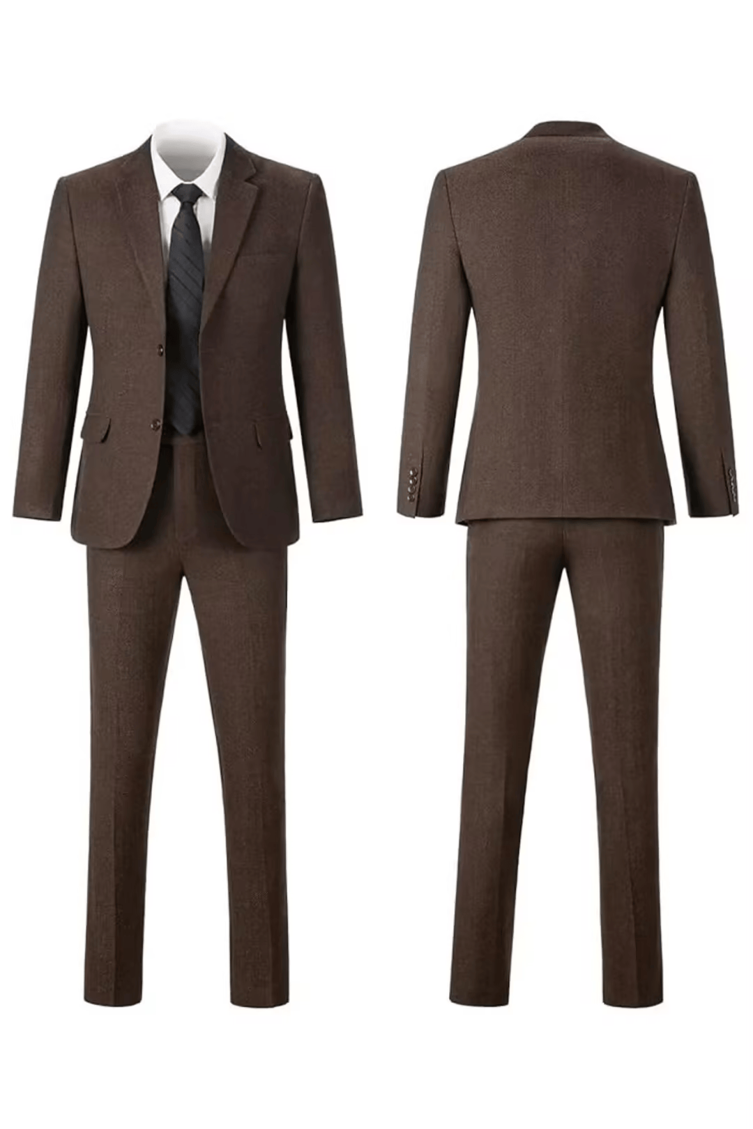 Sevanno | Men’s Herringbone Suit