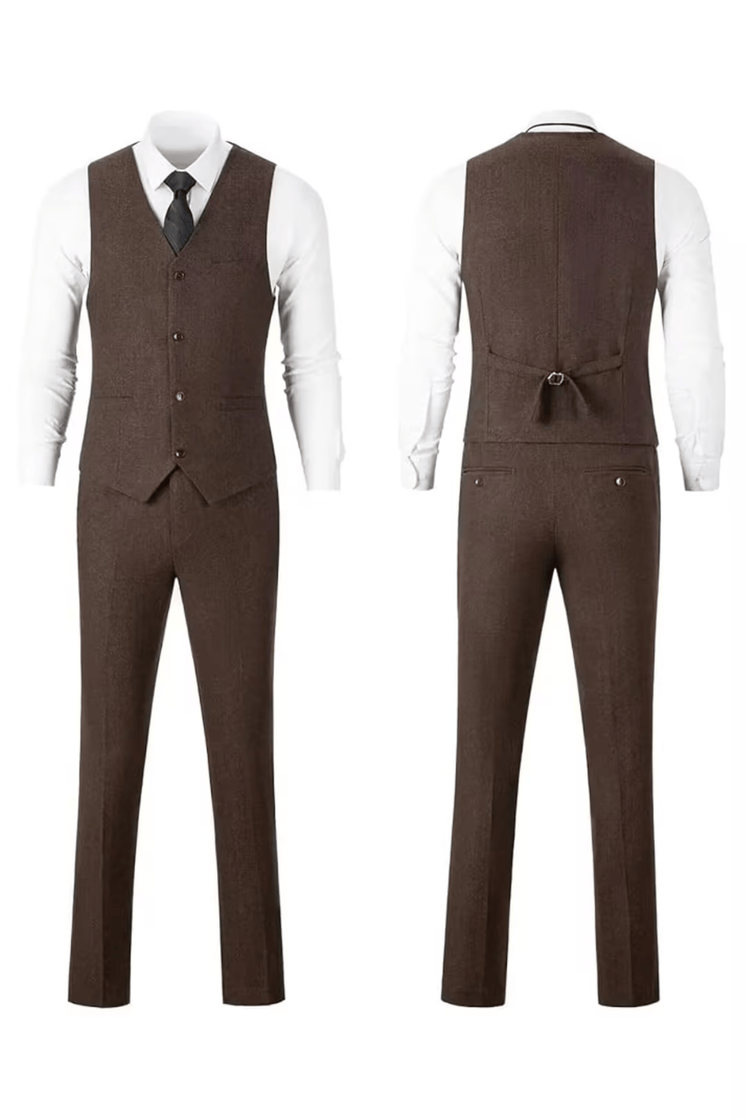 Sevanno | Men’s Herringbone Suit