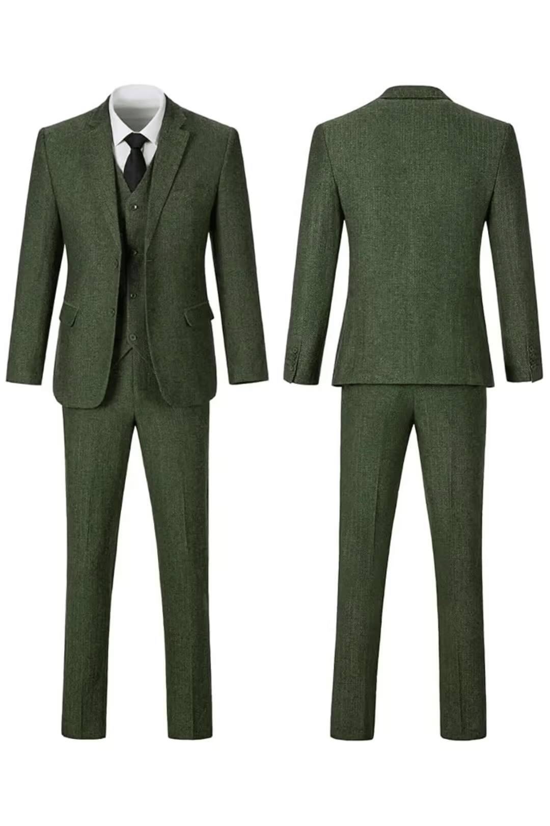 Sevanno | Men’s Herringbone Suit