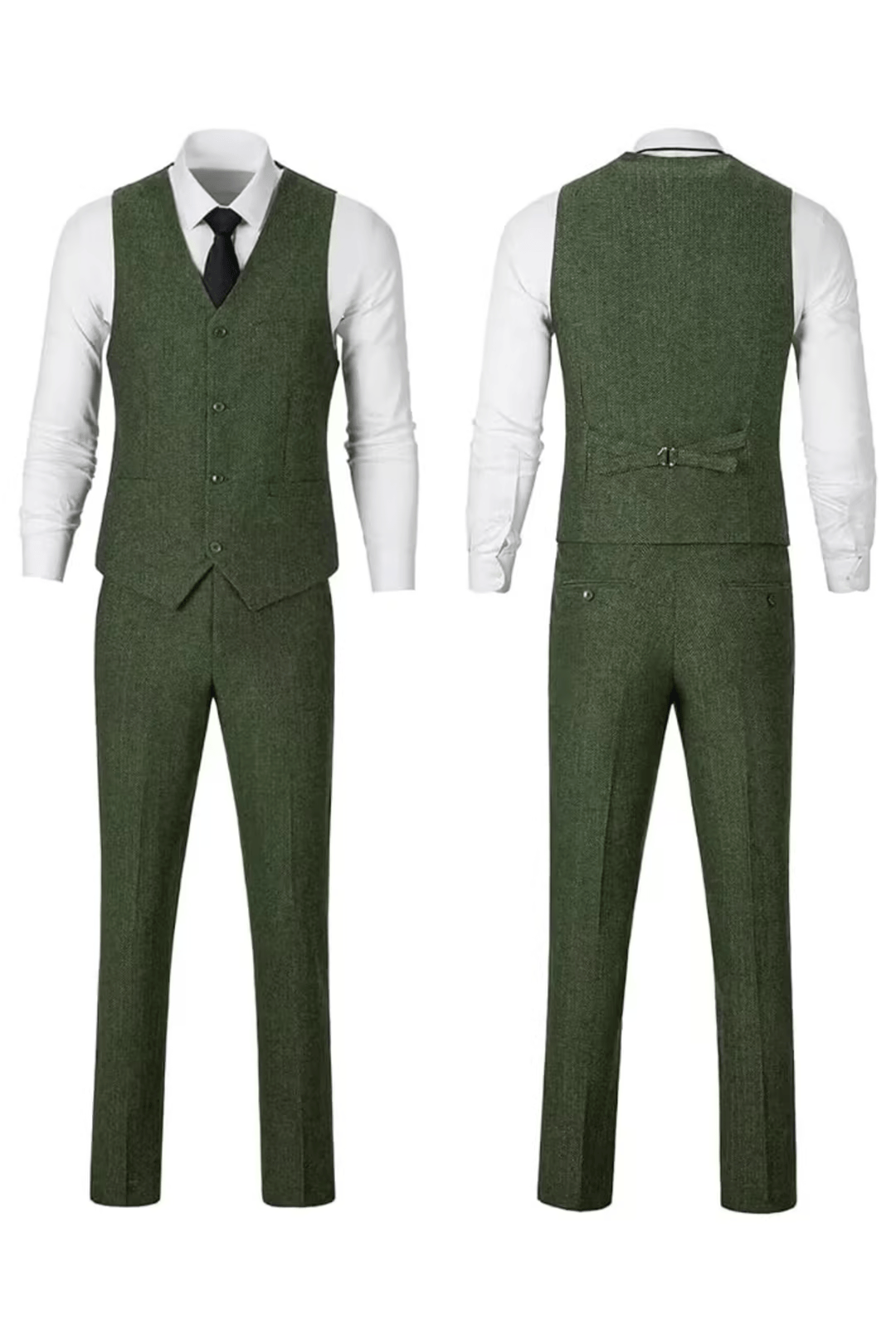 Sevanno | Men’s Herringbone Suit