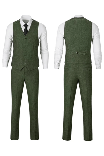 Sevanno | Men’s Herringbone Suit