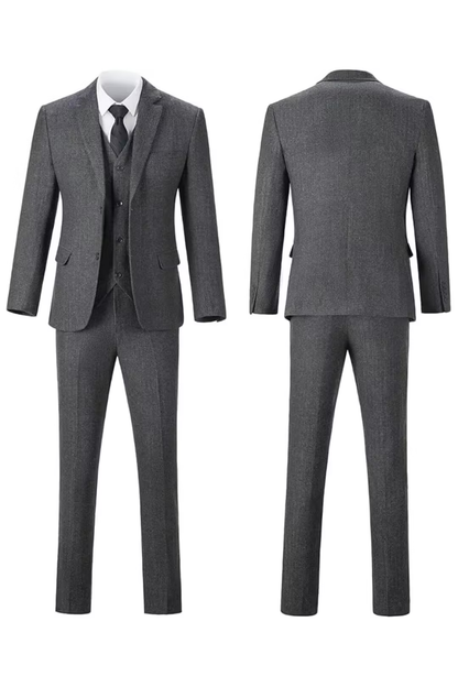 Sevanno | Men’s Herringbone Suit