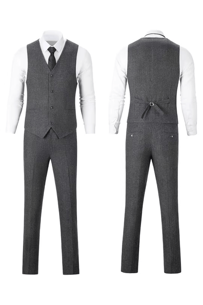 Sevanno | Men’s Herringbone Suit
