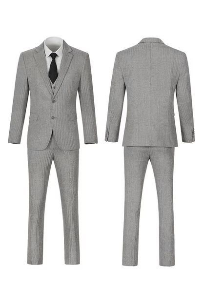 Sevanno | Men’s Herringbone Suit