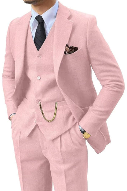 Sevanno | Men’s Herringbone Suit