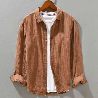 Sevanno | Elegant Silky-Soft Cotton Shirt